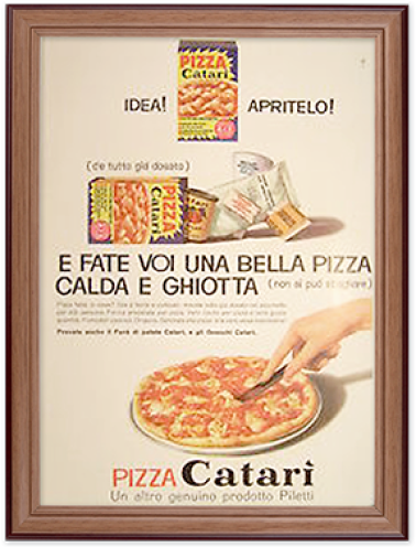 pizza catarì anni 50